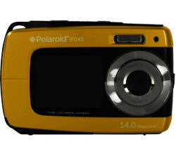 POLAROID  IF045 Tough Compact Camera - Yellow